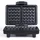 LIVOO DOP217 Waffeleisen Schwarz