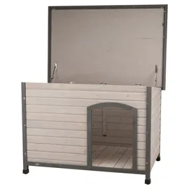 Trixie Hundehütte 116 x 82 x 79 cm Holz Grau