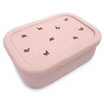 Filibabba Essensbox aus Silikon, 3 Fächer, Weiß
