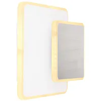 GLOBO LED Wand Lampe silber kleines Quadrat verstellbar Strahler