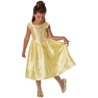 Rubie ́s Kostüm Disney Prinzessin Belle Kostüm für Kinder, Klassische Märchenprinzessin aus dem Disney Universum gelb 104