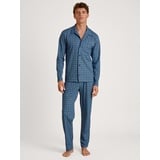 CALIDA Relax Streamline Pyjama, durchgeknöpft Herren, aus 100% Baumwolle - 56