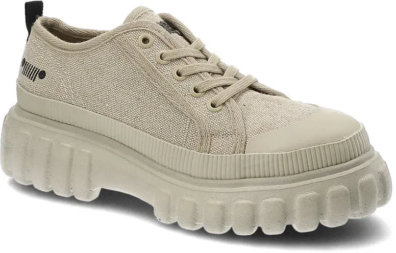 Beige Sneakers Jeep Modische Damenschuhe, 41