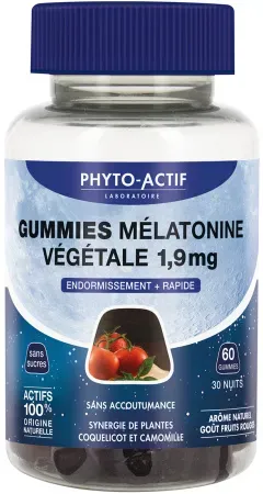 Phyto-Actif Melatonin Gummies 1,9mg 60 Stück