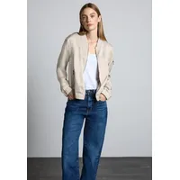 STREET ONE Damen A212259 Satin-Blouson, Smooth Sand beige 42