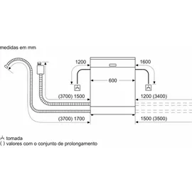 Bosch Serie 6 SMS6ECI15E Geschirrspüler (freistehend, 600 mm)