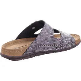 ROHDE Damen Pantolette Schnalle Rodigo-D 5872, Größe:41 EU, Farbe:Grau - Grau - 41