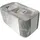 Papstar Starpak 50 Schalen, Alu eckig 0,65 l 3,4 cm x 13 cm x 22 cm