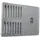 Upmann Kunststoffrost 250x180x24 mm 2-teilig Grau