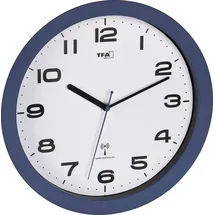 TFA Funk Wanduhr 50 cm 60.3554.05 Rot