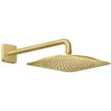Hansgrohe AXOR Citterio C Kopfbrause 270/270 1jet EcoSmart mit Brausearm, brushed brass