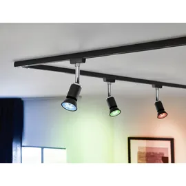 Paulmann LED Reflektor 29148 4,8W GU10 350 lm RGBW+ dimmbar Schwarz matt