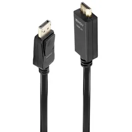Lindy DisplayPort / HDMI Adapterkabel 2,00 m Schwarz