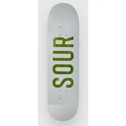 Sour Solution Sour Army Wood 8.25" Skateboard Deck white Gr. Uni