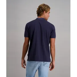 PIONEER JEANS Poloshirt, Herren, Gr. XXL, night sky, Web, Obermaterial: 100% Baumwolle, PIONEER AUTHENTIC JEANS, unifarben, normal normal, Shirts, mit Logo Schriftzug