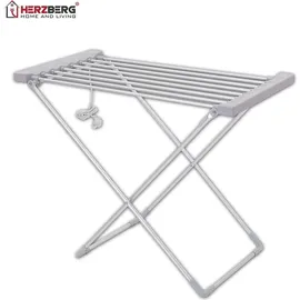 HERZBERG Home & Living Herzberg HG-8070: Elektrischer Wäschetrockner - Weiß