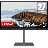 Lenovo L27m-30 | 27" Full HD Monitor | 1920x1080 | 75Hz | 250 nits | 4ms Reaktionszeit | HDMI | VGA | AMD FreeSync | integr. Kamera & Lautsprecher | höhenverstellbar | schwarz