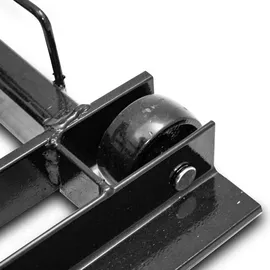 BITUXX Motorradheber Heber Montageständer Hebebühne Montageheber Motorradhebebühne Hydraulisch Lifter Bock ATV Quad bis 680Kg Schwarz