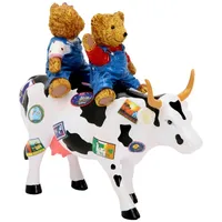 Cowparade Teddy Bears on the Moove - Cowparade Kuh Medium