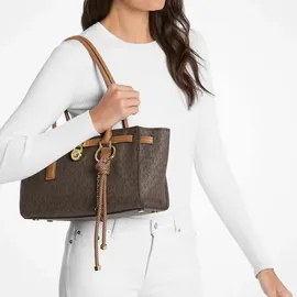 Michael Kors Hamilton Small Henkeltasche Leather Brown