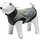 beeztees Allia Hundemantel 1 Stück Schwarz 52 cm