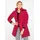bonprix Long-Steppjacke mit Wattierung, rot, Gr.46, Wattierte Steppjacke in schöner Long-Form