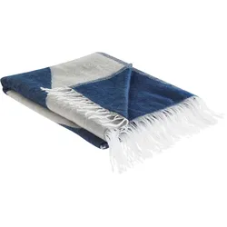 Kuscheldecke HALEDE 130 x 170 cm Blau