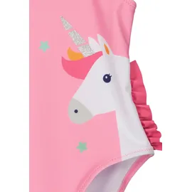 blue seven Badeanzug Einhorn-Motiv Pink 92/98
