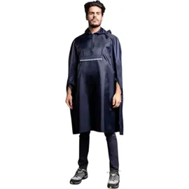 CMP Cape Rain FIX Hood Unisex Schwarz/Blau XL