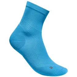 Bauerfeind Sports Damen Run Ultralight Mid Cut Socks blau