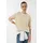 Comma, Longpullover Strukturierter Strickpullover Beige 34