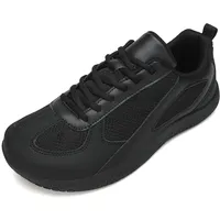 AONETIGER BarfußSchuhe Herren Breite Zehenbox Barfuss Schuhe Minimalistische Athletische Leichte Wanderschuhe Atmungsaktiv Freizeitschuhe Outdoor FüR Joggen Spaziergang Fitness Alltag(Schwarz 40EU) - 40 EU