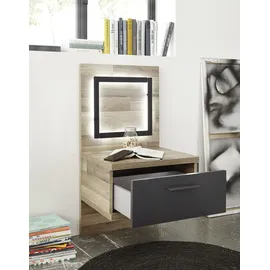 Begabino Nachtkommode Dallas ¦ holzfarben ¦ Maße (cm): B: 50 H: 94 T: 40.0