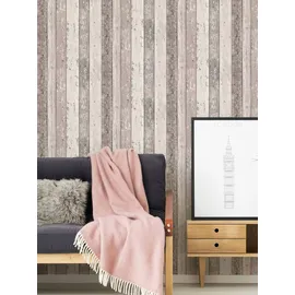 A.S. Création Best of Wood`n Stone 2nd Edition Vliestapete 53 cm x 1000 cm 0 g Braun