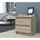 milord furniture Kommode K60 mit 2 Schubladen 60 x 55 x 40 cm Braun