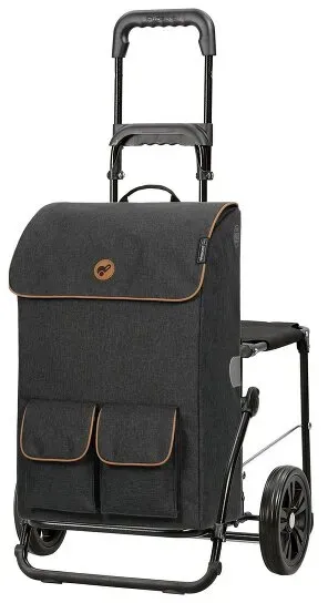 Andersen Shopper Komfort Shopper Ipek Ma Einkaufstrolley 58 cm  schwarz