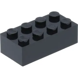 LEGO Steine Schwarz/Weiß gemischt 200 Teile - Bunt