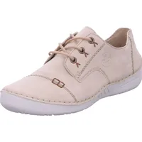 Rieker Beige Halbschuhe Bequeme Damenschuhe,