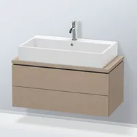 Duravit L-Cube Waschtischunterschrank, 2 Auszüge, LC580807575