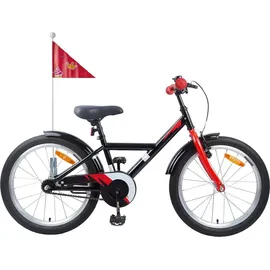vidaXL Kinderfahrrad 18 Zoll schwarz