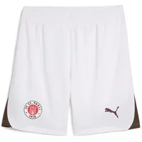 Puma FC St. Pauli Auswärtsshorts 2024/25 Herren 02 - PUMA white/espresso brown XXL