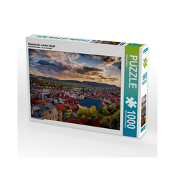 CALVENDO Puzzle CALVENDO Puzzle Rudolstadt, schöne Stadt 1000 Teil, 1000 Puzzleteile