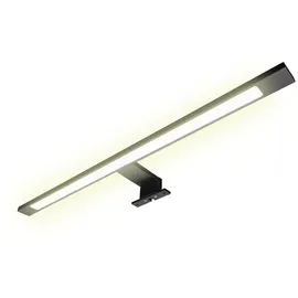 Kalb Material Für Möbel kalb LED Badleuchte 600 mm warmweiß Schwarz