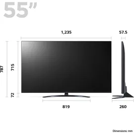 LG 55UR81006LJ 55" 4K UHD TV UR81