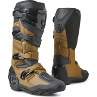 Fox Comp X Motocross Stiefel, schwarz/braun, 10.5