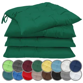 NatureMark Stuhlkissen 40 x 40 cm Dunkel Grün