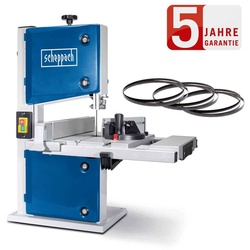 Scheppach Bandsäge HBS30 Ausziehbarer Tisch bis 520mm inkl. 3 Sägeblätter Holz