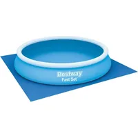 BESTWAY Bodenplane Flowclear 396×396 cm