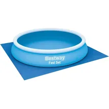 BESTWAY Bodenplane Flowclear 396×396 cm