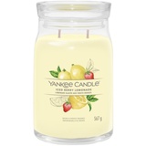 Yankee Candle Iced Berry Lemonade Wachskerze Zylinder Gelb 1 Stück(e)